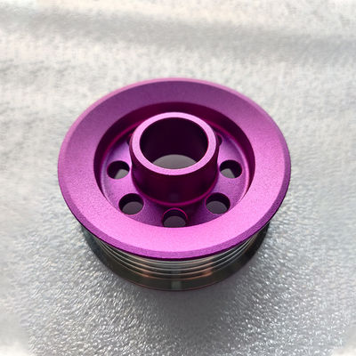 폴리싱 OEM 알루미늄 정밀 CNC 턴링 부품 아노디화 주황 접착