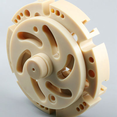 0.05mm 허용 PEEK CNC 회전 부품 CNC 라트 CNC 가공