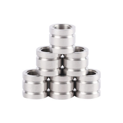 티타늄 CNC 턴 프레싱 부품 0.05mm 관용 OEM ODM