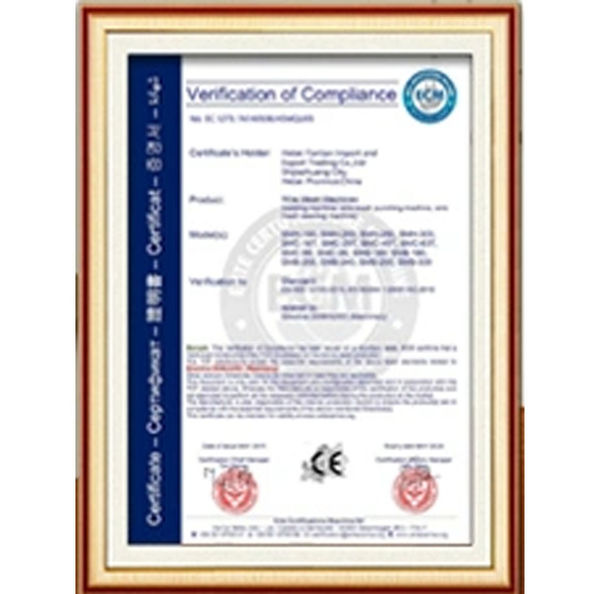 중국 Dongguan Zhaoyi Hardware Products Co., LTD. 인증